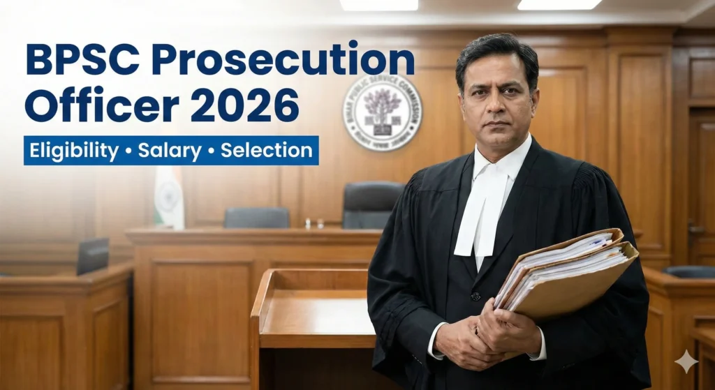 BPSC Prosecution Officer Recruitment 2026