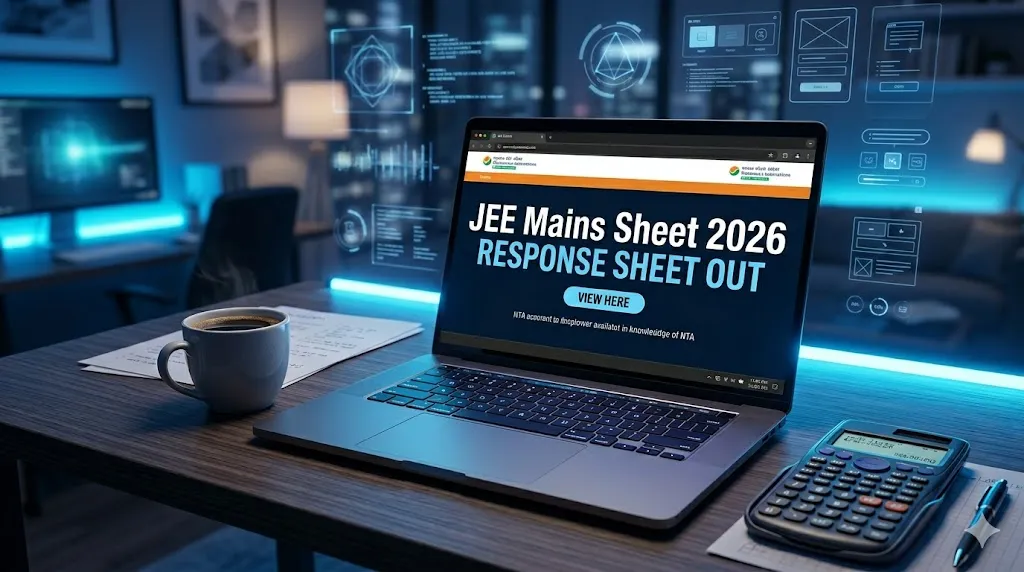 JEE Mains Response Sheet 2026