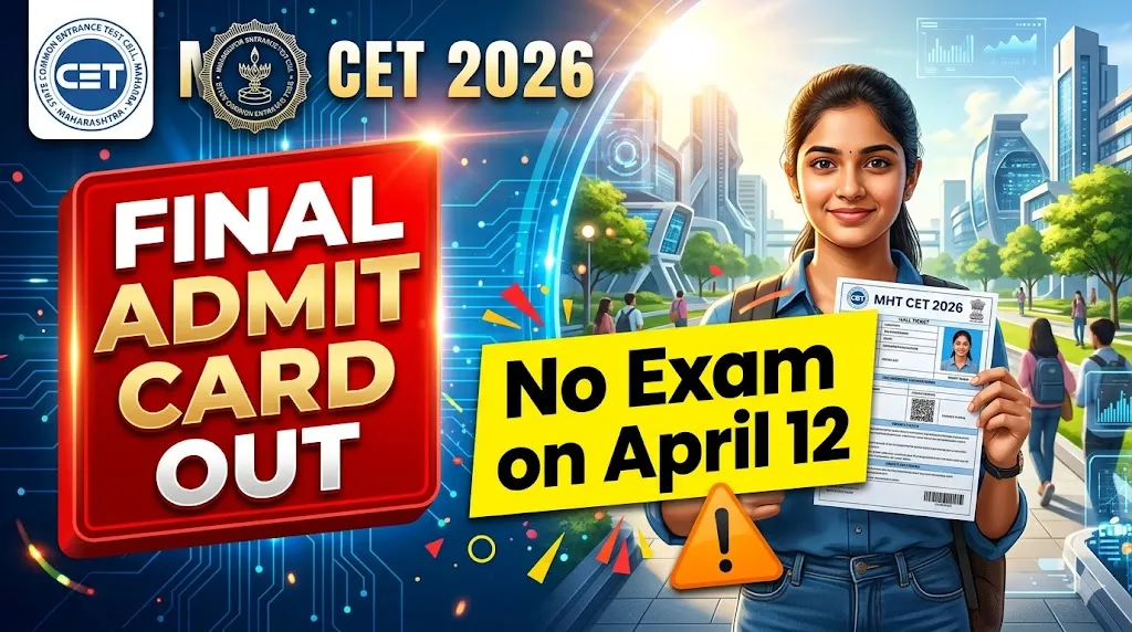 MHT CET Admit Card 2026