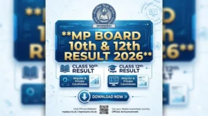 MP Board Result 2026