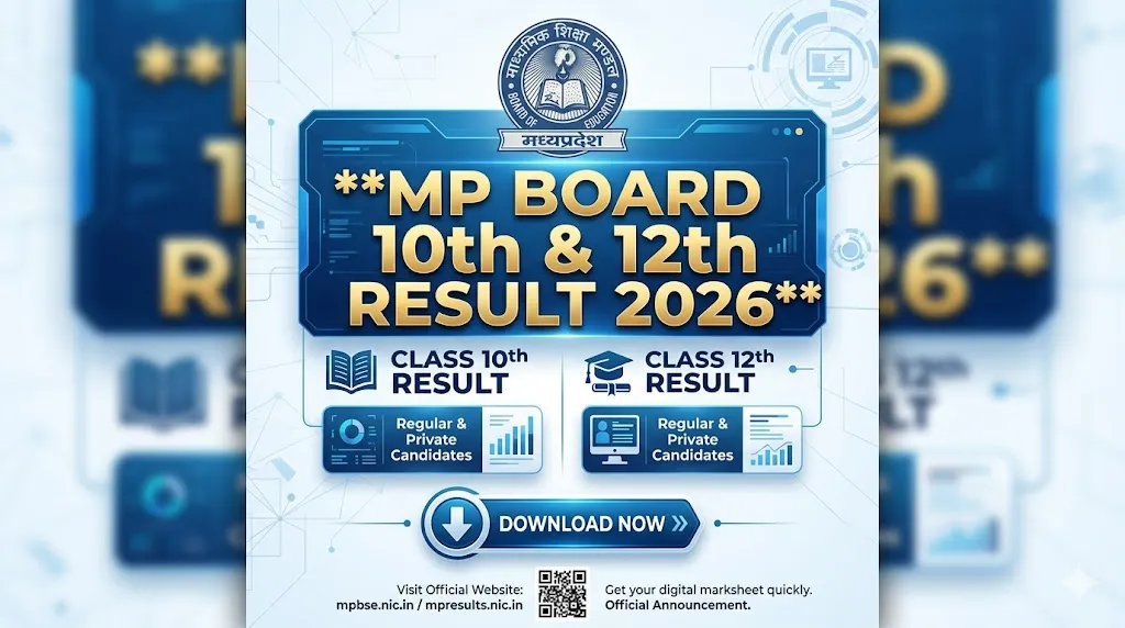 MP Board Result 2026