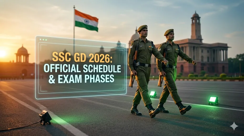 SSC GD 2026 Schedule & Phases