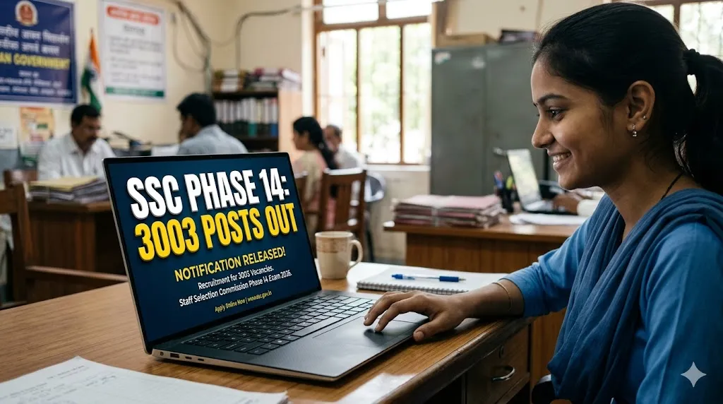 SSC Selection Post Phase 14 Recruitment 2026