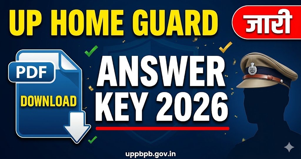 UP Home Guard Answer Key 2026