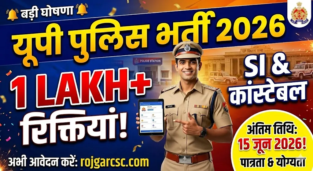UP Police Recruitment 2026