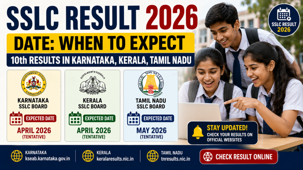 SSLC Result 2026 Date