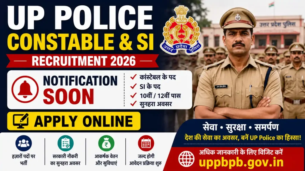UP Police Bharti 2026 Notification