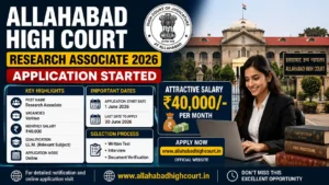 Allahabad High Court Research Associate Recruitment 2026