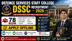 DSSC Recruitment 2026