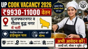 UP Cook Vacancy 2026