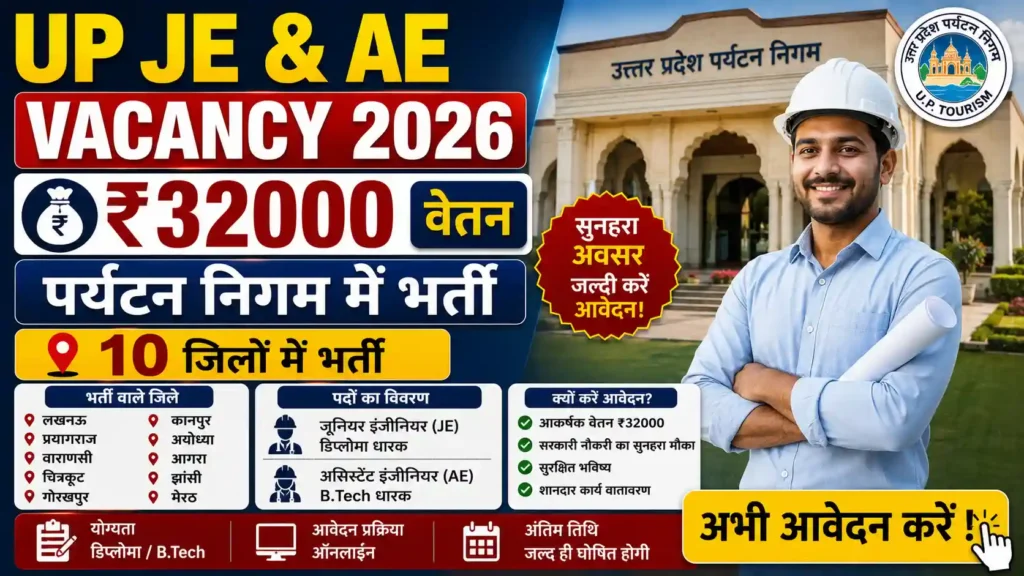 UP JE & AE Vacancy 202