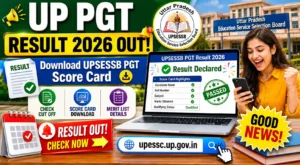 UP PGT Result 2026 Out