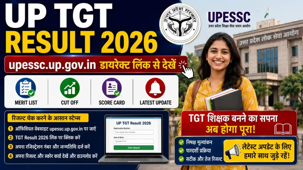 UP TGT Result 2026