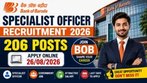 Bank of Baroda Specialist Officer Recruitment 2026
