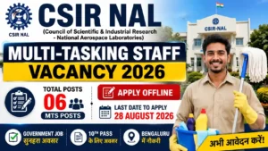 CSIR NAL MTS Recruitment 2026