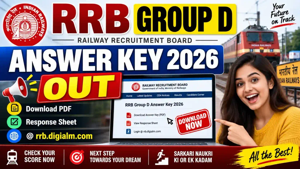RRB Group D Answer Key 2026