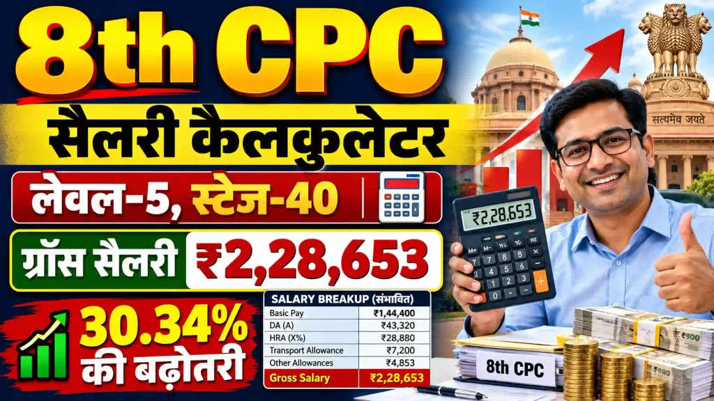 8th CPC Salary Calculator