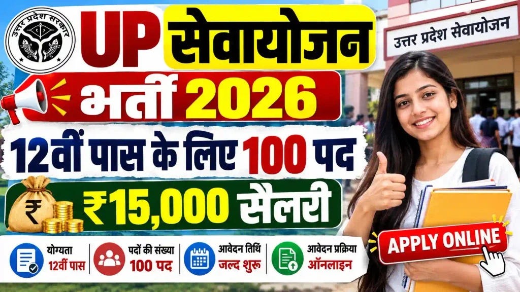 UP 12th Pass Job 2026