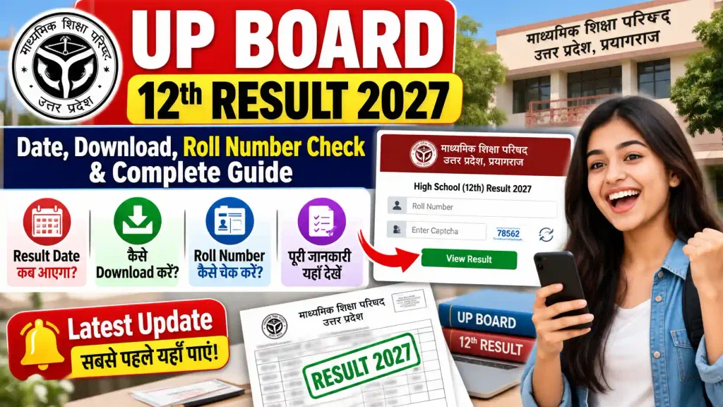 UP 12th Result 2027