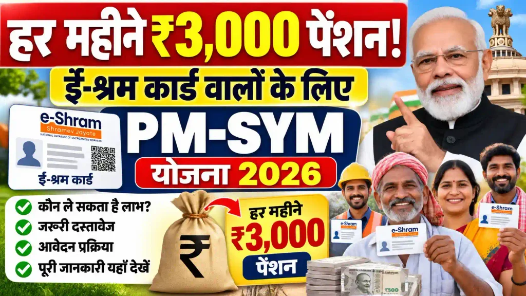 e-Shram Card Pension Scheme 2026