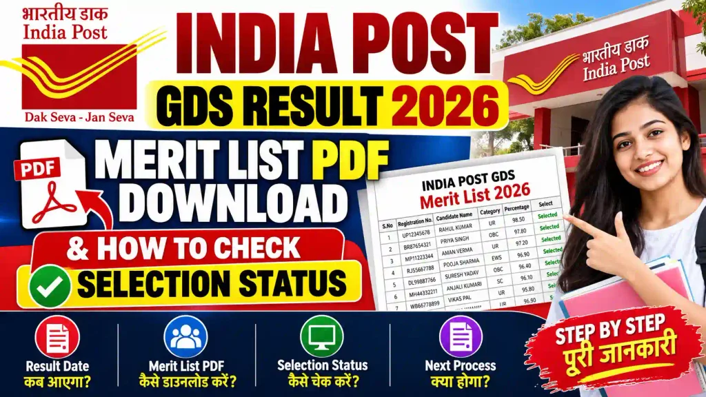 India Post GDS Result 2026
