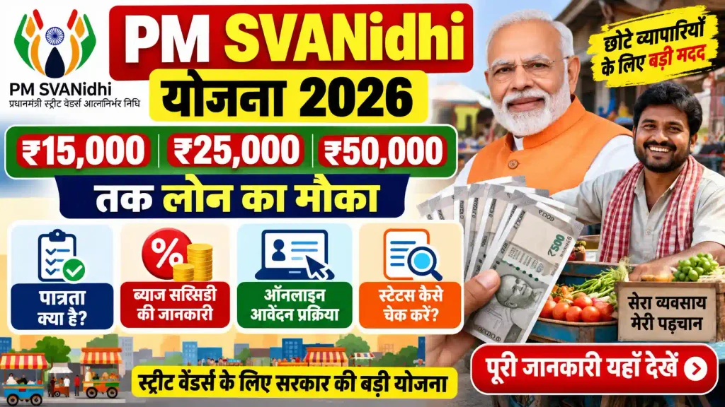 PM SVANidhi Yojana 2026