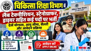 UP Chikitsa Shiksha Vibhag Vacancy 2026
