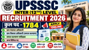 UPSSSC 12th Level Recruitment 2026